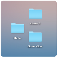 File and folder clutter