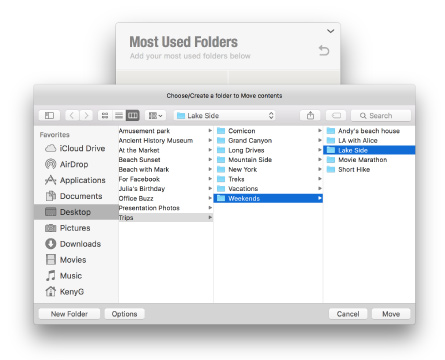 Fastest way to move and copy files